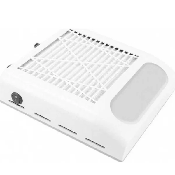 Απορροφητήρας Σκόνης Νυχιών Ρεύματος με Φίλτρο 80W BQ-858-8 Λευκό