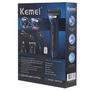 Επαναφορτιζόμενη Ξυριστική Μηχανή Kemei KM-6330