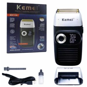 Επαναφορτιζόμενη Ξυριστική Μηχανή Kemei KM-2026