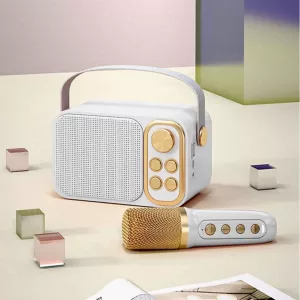 Mini Σύστημα Karaoke Με Ασύρματο Μικρόφωνο YS-104