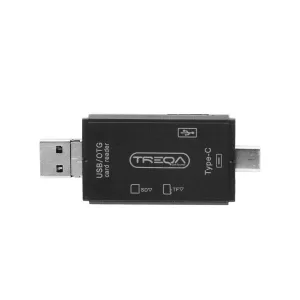 USB Hub OTG Και Αναγνώστης Καρτών TF/SD Treqa USB-6