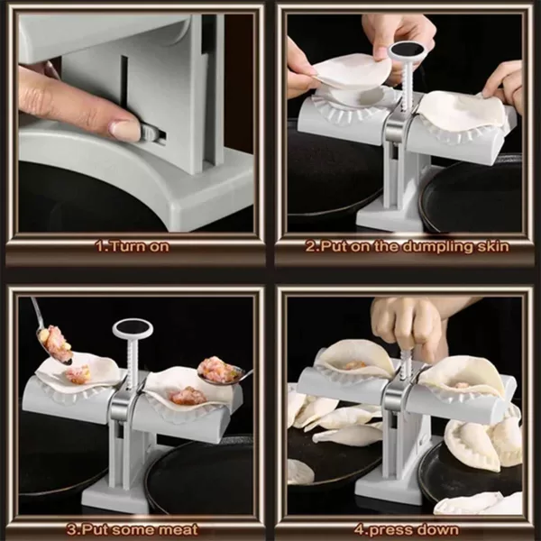 Μηχανή Ζυμαρικών για Ραβιόλι – Dumplings Πλαστική CX – 140 Λευκή