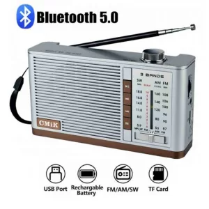 Φορητό Ηχείο Bluetooth Με Ραδιόφωνο CMiK MK-999BT
