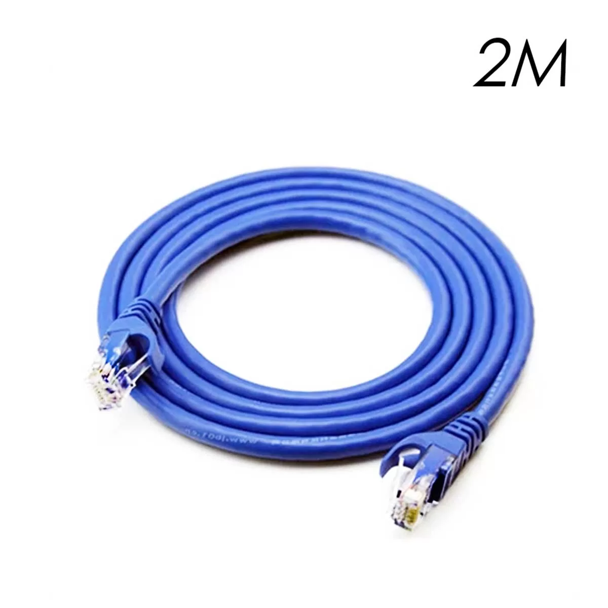 Καλώδιο Δικτύου Ethernet Cat6e 2m TR-2037 Μπλε