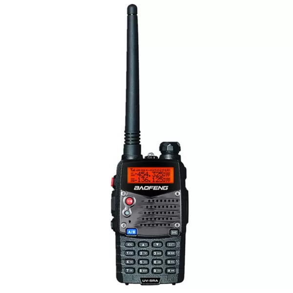 Ασύρματος Φορητός Πομποδέκτης Dual Band VHF – UHF 5W BAOFENG UV-5RA Μαύρο
