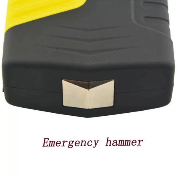 Φορητός Εκκινητής Μπαταρίας Αυτοκινήτου 12V με Φακό-Powerbank-USB TM15 Κίτρινος