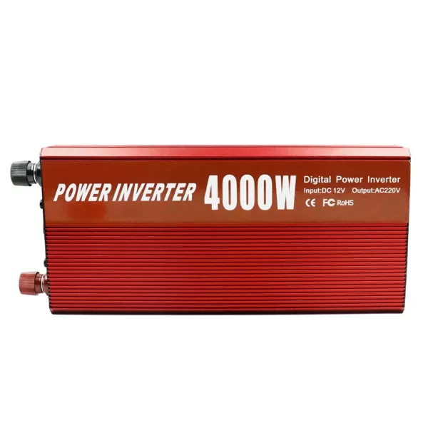 Inverter Αυτοκινήτου Τροποποιημένου Ημιτόνου 4000W για Μετατροπή 12V DC σε 220V AC HL 18668-26